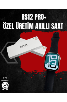 RS12 PRO+ Titanyum Kasa Akıllı Saat – Uyku ve Nabız Takibi, Suya Dayanıklı, Bluetooth Arama