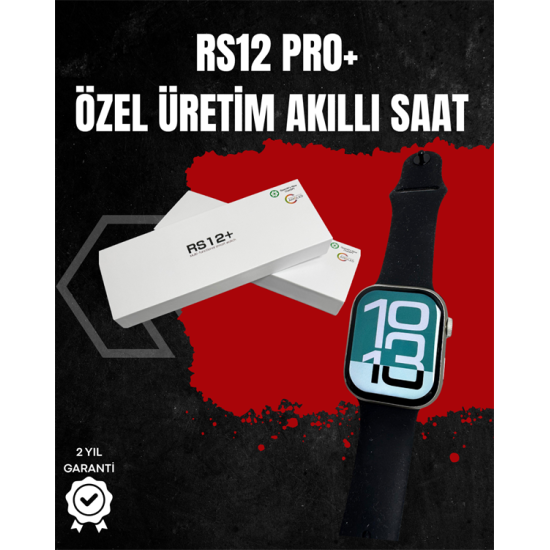 RS12 PRO+ Titanyum Kasa Akıllı Saat – Uyku ve Nabız Takibi, Suya Dayanıklı, Bluetooth Arama RS12 PRO+ Titanyum Kasa Akıllı Saat – Uyku ve Nabız Takibi, Suya Dayanıklı, Bluetooth Arama