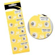 Saat Pili - Düğme Pil 10lu Paket LR626-LR66 AG4-1.55V Saat Pili - Düğme Pil 10lu Paket LR626-LR66 AG4-1.55V