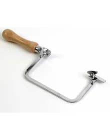 Sabit Kıl Testere Kolu - Ahşap Sap 13,5cm