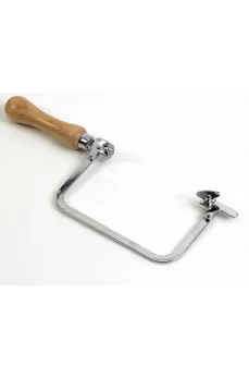 Sabit Kıl Testere Kolu - Ahşap Sap 13,5cm