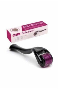 Saç Çıkarma Tarağı Dermaroller 540 Iğneli Roller 1 Mm Iğne Cilt Yüz Yenileme Bakım Seti
