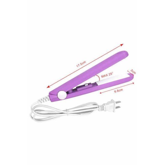 Saç Düzleştirici Pürüzsüz Parlaklık Seyahat Tipi Taşınabilir Seramik Kaplama