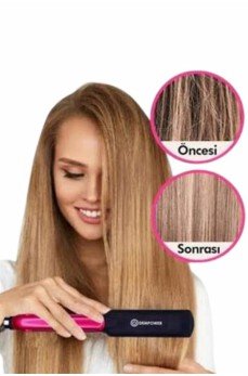 Saç Düzleştirici Seramik Kaplama Yüksek Isı Ayarlı Profesyonel 4 Kademeli 220 Decere