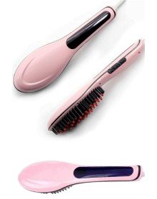 Saç Düzleştirici Tarak Dijital Göstergeli Seramik Kaplama Sıkı Dişli