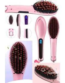 Saç Düzleştirici Tarak Isı Ayarlı Yıpranma Önleyici Düzleştirici Fön Tarak