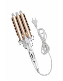 Saç Şekillendirici Wag Maşa Üçlü Yüksek Isı Ayarlı Seramik Kaplama