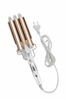 Saç Şekillendirici Wag Maşa Üçlü Yüksek Isı Ayarlı Seramik Kaplama