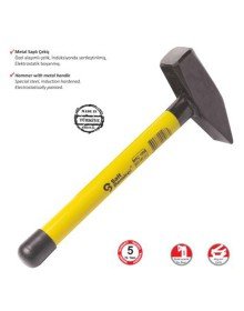 Sait Demirci Metal Saplı Çekiç 1500 gr