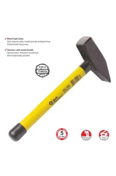 Sait Demirci Metal Saplı Çekiç 1000 gr