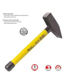 Sait Demirci Metal Saplı Çekiç 2000 gr