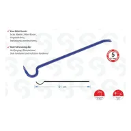 Sait Demirci SK 6000 Kısa Sökü Demiri - 1200 gr, 61cm