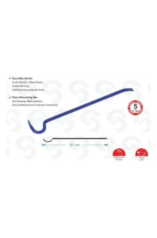 Sait Demirci SK 6000 Kısa Sökü Demiri - 1200 gr, 61cm
