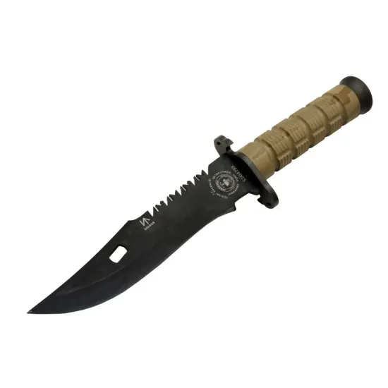 Salgur S 4759 Türk Tipi Komando Bıçağı 28,5cm - Testere Detaylı Bıçak, İpli, Kılıflı Salgur S 4759 Türk Tipi Komando Bıçağı 28,5cm - Testere Detaylı Bıçak, İpli, Kılıflı