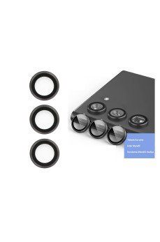 Samsung Galaxy S23 Kamera Lens Koruyucu - Siyah Samsung Galaxy S23 Kamera Lens Koruyucu - Siyah