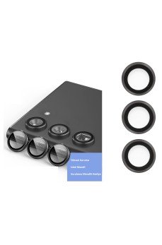 Samsung Galaxy S23 Plus Kamera Lens Koruyucu - Siyah Samsung Galaxy S23 Plus Kamera Lens Koruyucu - Siyah