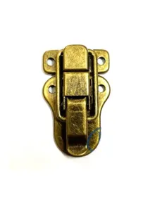 Sandık, Kutu Klipsi, Ön Kilidi - 48x30mm, Antik, 1 Adet