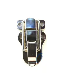 Sandık, Kutu Klipsi, Ön Kilidi - 48x30mm, Nikel, 100 Adet