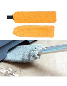 Saplı Mikrofiber Başlıklı Girintili Yüzey Temizleme Mopu Toz Alma Fırçası