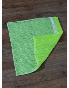 Sarı- Fermuarlı - Hassas Çamaşır Terlik  Ayakkabı Yıkama Filesi Büyük Boy