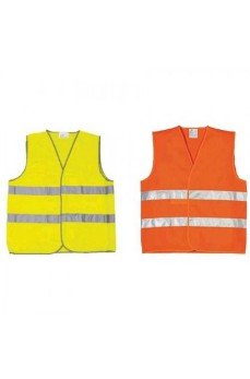 Sarı Reflektörlü Fosforlu İkaz Yeleği Sarı Reflektörlü Fosforlu İkaz Yeleği