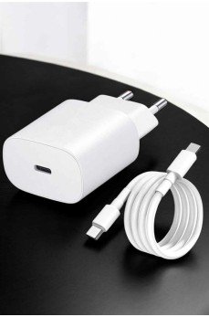 Şarj Aleti İOS 15/15 Pro Max Uyumlu Şarj Adaptörü ve Kablosu Şarj Aleti İOS 15/15 Pro Max Uyumlu Şarj Adaptörü ve Kablosu