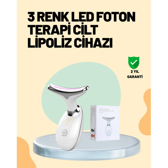 Şarjlı Akıllı Cilt Temizleme ve Nemlendirme Cihazı – 500 mAh, Otomatik Kapanma ve EMS Modlu