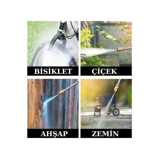 Şarjlı Oto Yıkama, Bahçe Sulama Tabancası Makinesi Yüksek Basınçlı Şarjlı Oto Yıkama, Bahçe Sulama Tabancası Makinesi Yüksek Basınçlı