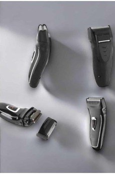 Şarjlı Paslanmaz Çelik Bıçaklı ve Kablosuz Saç Sakal Tıraş Makinesi