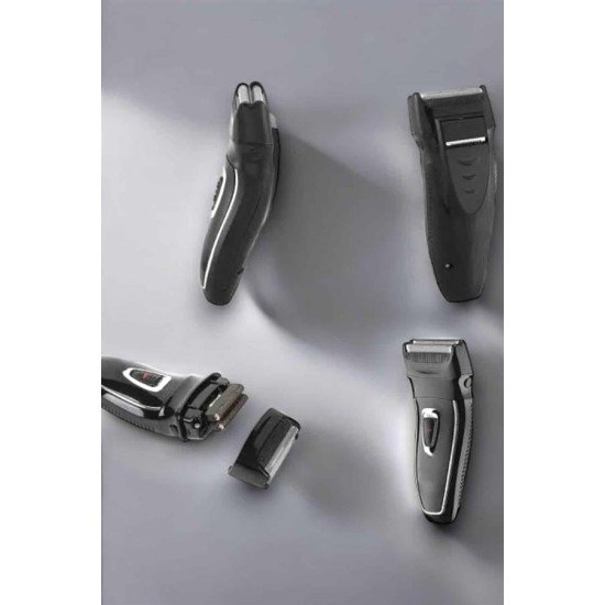 Şarjlı Paslanmaz Çelik Bıçaklı ve Kablosuz Saç Sakal Tıraş Makinesi