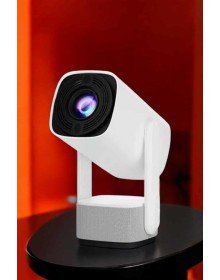 Şarjlı Projeksiyon Oyun Sinema Projektörü 4K HD Görüntü Kaliteli