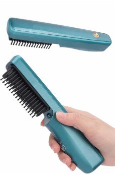 Şarjlı Saç Düzleştirici Tarak İyon Özellikli Sıkı Dişli Elektriklenme Karşıtı