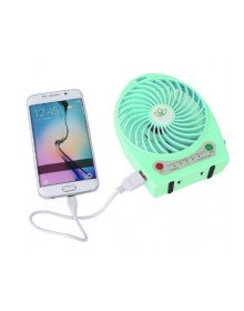 Şarjlı Taşınabilir Mini Fan - Vantilatör