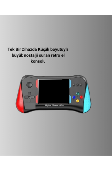 Şarjlı Taşınabilir Oyun Konsolu – X7M Retro Game Box
