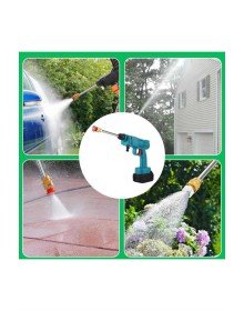 Şarjlı Ve Yüksek Basınçlı Oto Yıkama Makinesi Ve Sulama Tabancası Bahçe Yıkama Makinesi