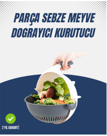 Sebze Doğrama ve Rendeleme İçin Pratik Mutfak Aparatı