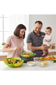Sebze Haşlama ve Meyve Püresi Hazırlama Seti