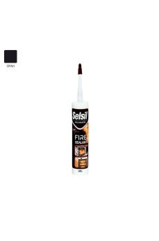 Selsil Ateş Mastiği Siyah 300 ml 1500 Dereceye Dayanıklı Selsil Ateş Mastiği Siyah 300 ml 1500 Dereceye Dayanıklı