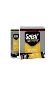 Selsil Genel Amaçlı Tüp Silikon 50 ml Beyaz