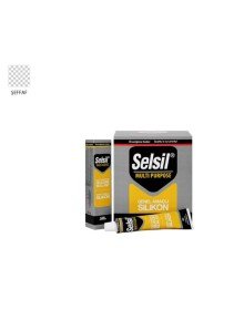 Selsil Genel Amaçlı Tüp Silikon 50 ml Şeffaf