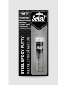 Selsil Metal Putty Epoksi Macun Yapıştırıcı 57 gr