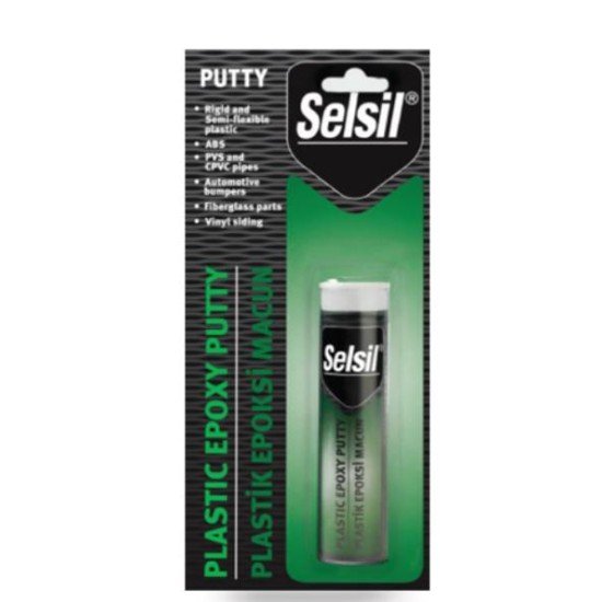 Selsil Plastik Putty Epoksi Macun Yapıştırıcı 57 gr Selsil Plastik Putty Epoksi Macun Yapıştırıcı 57 gr