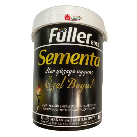 Sementa Özel Su Bazlı Saf Akrilik Boya 0,5 Litre Beyaz