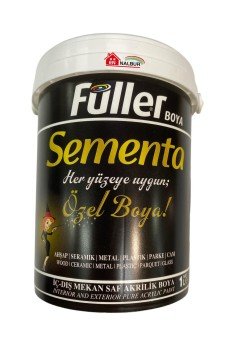 Sementa Özel Su Bazlı Saf Akrilik Boya 1 Litre Beyaz