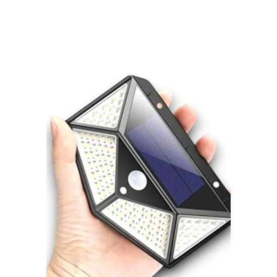 SENSÖRLÜ GÜNEŞ ENERJİLİ DUVAR LAMBASI