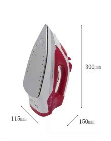 Seramik Tabanlı Kırmızı 2200 Watt Şok Buharlı Ütü