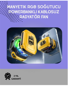 Sessiz Çalışan Yarı İletken Telefon Soğutucu | iOS ve Android Uyumlu | 10W Güç