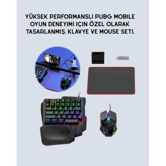 Ergonomik Tasarımlı Kablosuz Oyun Seti – Mobil Cihazlarla Uyumlu Klavye Mouse Kiti Ergonomik Tasarımlı Kablosuz Oyun Seti – Mobil Cihazlarla Uyumlu Klavye Mouse Kiti