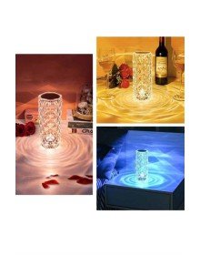 Sevgililer Günü İçin Hediye Kristal Lamba Sevgiliye Hediye USB Şarjlı Gece Lambası