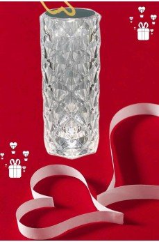 Sevgililer Günü İçin Hediye Kristal Lamba Sevgiliye Hediye USB Şarjlı Gece Lambası
